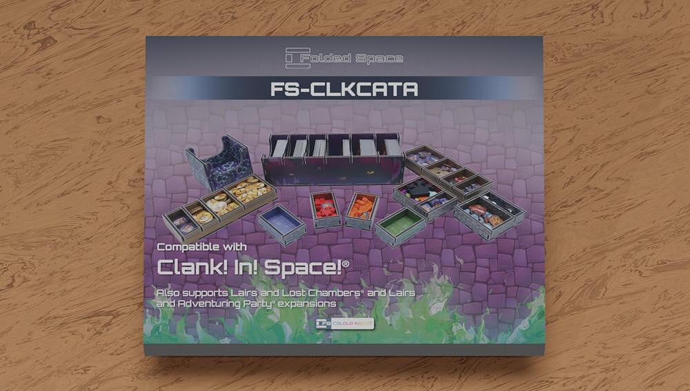 FOX -Clank! Catacombs Folded Space Box Insert