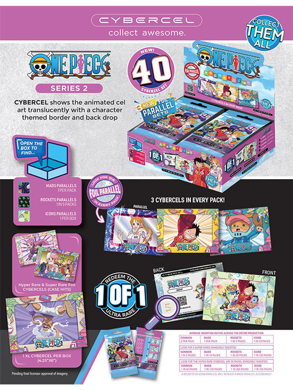 FOX -Cybercel - One Piece - Series 2 Booster Box