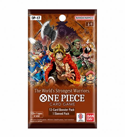 One Piece: The World's Strongest Warriors Sleeved Booster Pack (OP17)