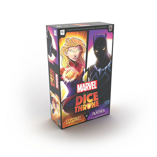 FOX -Dice Throne: Marvel 2-Hero Box 1 - Captain Marvel V. Black Panther