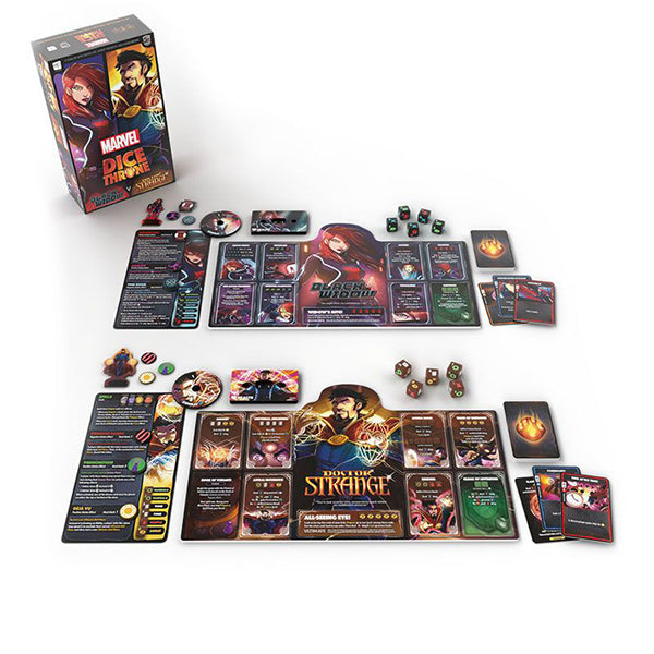 FOX -Dice Throne: Marvel 2-Hero Box 2 - Black Widow V. Doctor Strange