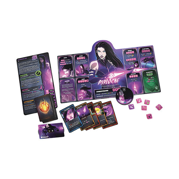 FOX -Dice Throne: Marvel X-Men Box 1 (Iceman, Psylocke, Storm, Wolverine) (Ding & Dent)