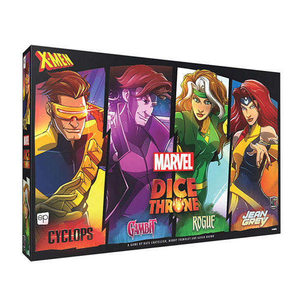 FOX -Dice Throne: Marvel X-Men Box 2 (Cyclops, Jean Grey, Gambit, Rogue)