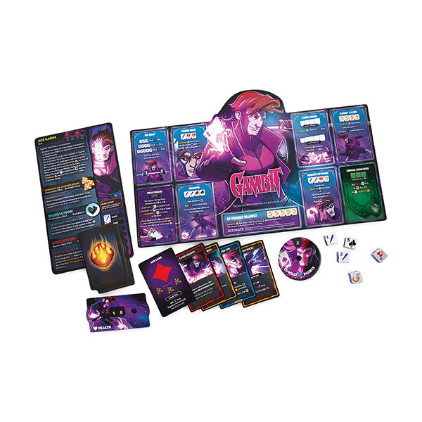 FOX -Dice Throne: Marvel X-Men Box 2 (Cyclops, Jean Grey, Gambit, Rogue)