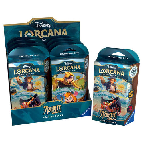 FOX -Disney Lorcana - Azurite Sea Starter Decks (Set of 2)