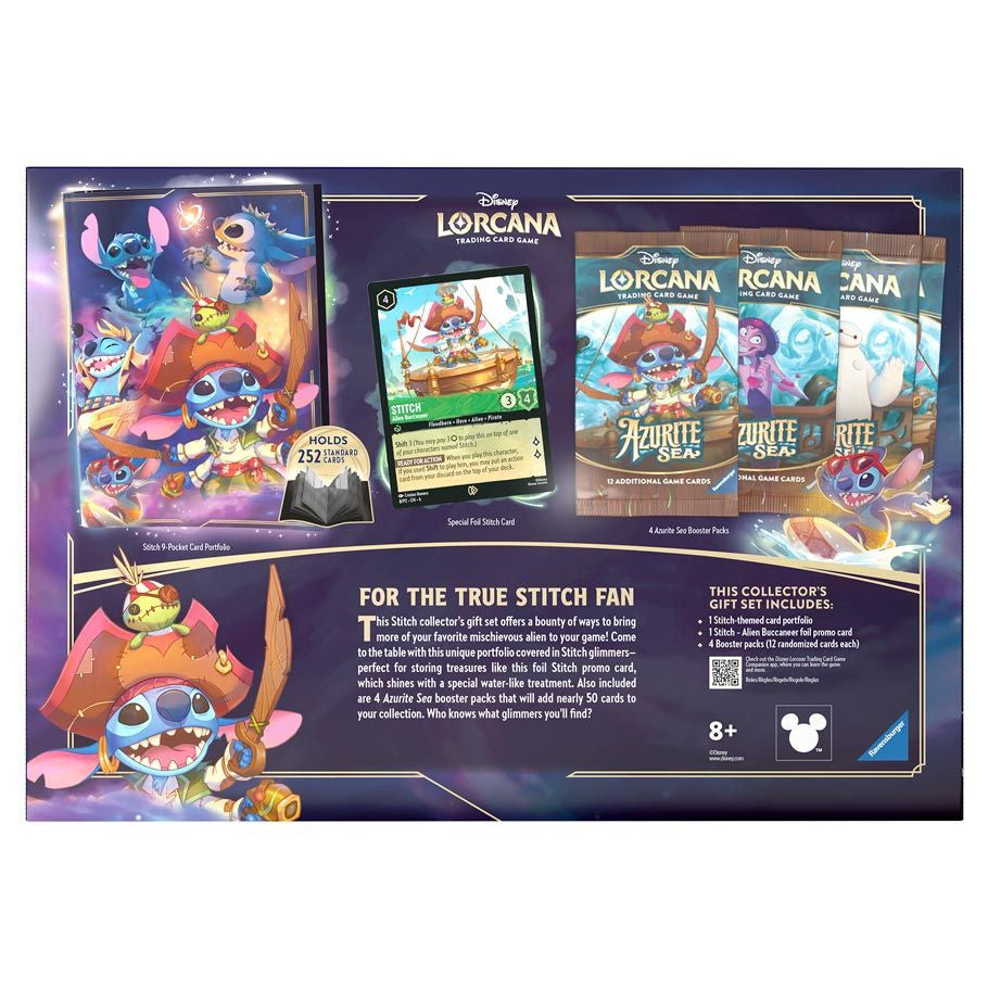 FOX -Disney Lorcana - Azurite Sea Stitch Collector's Gift Set