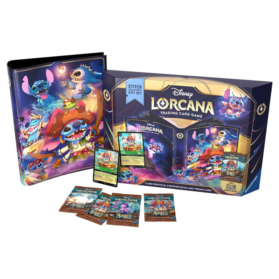 FOX -Disney Lorcana - Azurite Sea Stitch Collector's Gift Set