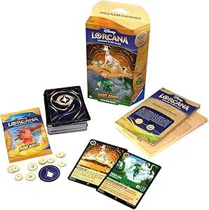 FOX -Disney Lorcana - Into the Inklands Starter Deck - 101 Dalmatians & Peter Pan