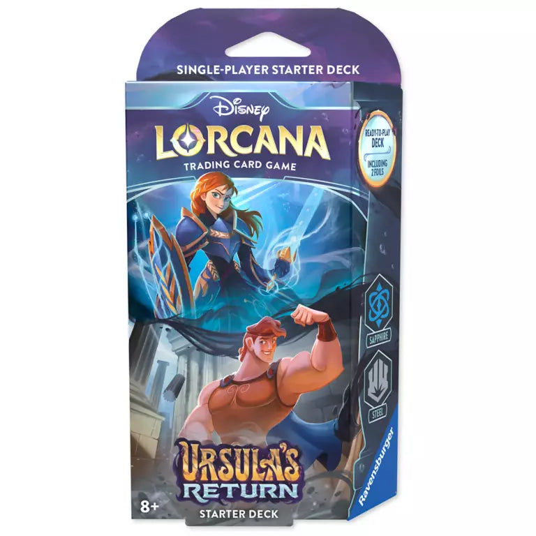 FOX -Disney Lorcana - Ursula's Return Starter Deck - Frozen & Hercules