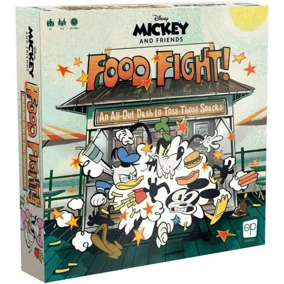 FOX -Disney Mickey and Friends Food Fight (Ding & Dent) [Moderate Damage]