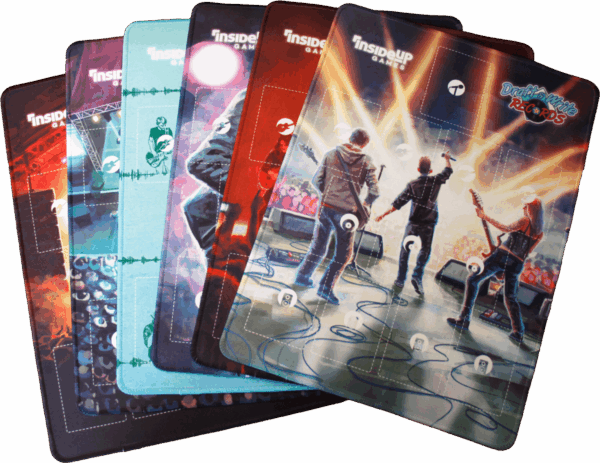 FOX -Draft & Write Records: 6 Piece Neoprene Playmat Set