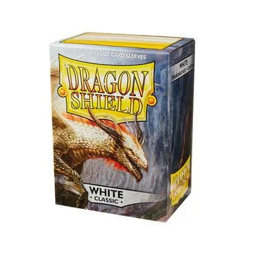 FOX -Dragon Shield Sleeves: Standard Classic - White 100CT