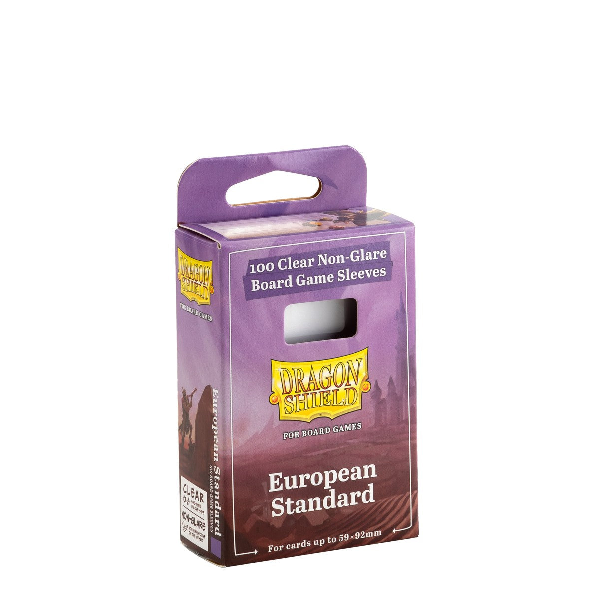 FOX -Dragon Shield Sleeves: Board Games - European Standard 100CT