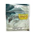 FOX -Dragon Shield Sleeves: Perfect Fit Standard Sideload - Clear 100CT