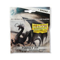 FOX -Dragon Shield Sleeves: Perfect Fit Standard Sideload - Smoke 100CT