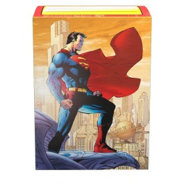 FOX -Dragon Shield Sleeves: Standard Brushed Art Superman - 2nd Variation 100CT
