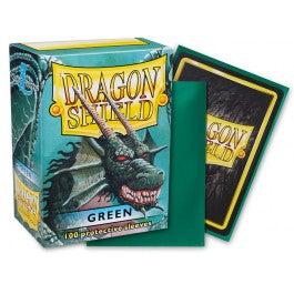 FOX -Dragon Shield Sleeves: Standard Classic - Green 100CT