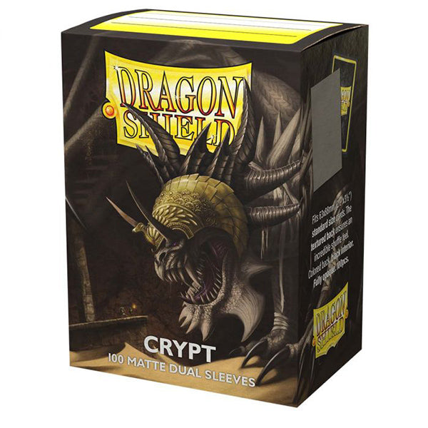 FOX -Dragon Shield Sleeves: Standard Matte Dual - Crypt 100 CT