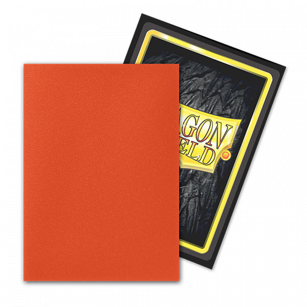 FOX -Dragon Shield Sleeves: Standard Matte Dual - Ember 100 CT