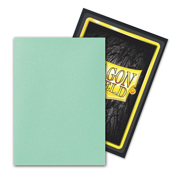 FOX -Dragon Shield Sleeves: Standard Matte Dual - Eucalyptus 100 CT