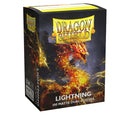 FOX -Dragon Shield Sleeves: Standard Matte Dual - Lightning 100 CT
