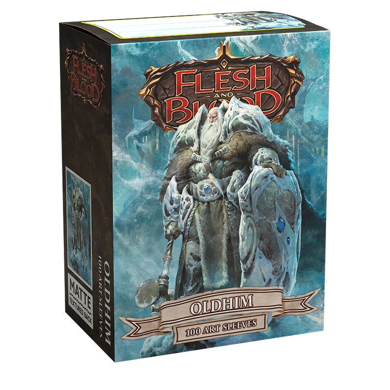FOX -Dragon Shield Sleeves: Standard Matte Art Flesh and Blood - Oldhim 100CT