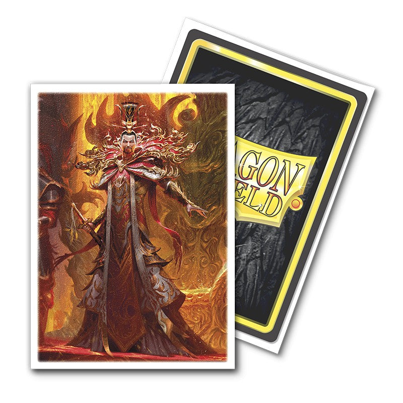 FOX -Dragon Shield Sleeves: Standard Matte Art Flesh and Blood - The Emperor of Volcor 100CT
