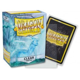 FOX -Dragon Shield Sleeves: Standard Matte - Clear 100CT