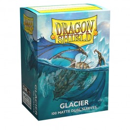 FOX -Dragon Shield Sleeves: Standard Matte Dual - Glacier 100CT