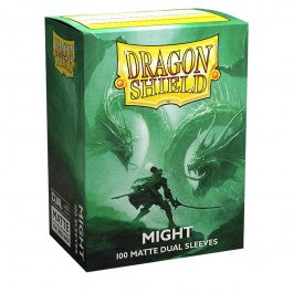 FOX -Dragon Shield Sleeves: Standard Matte Dual - Might 100CT