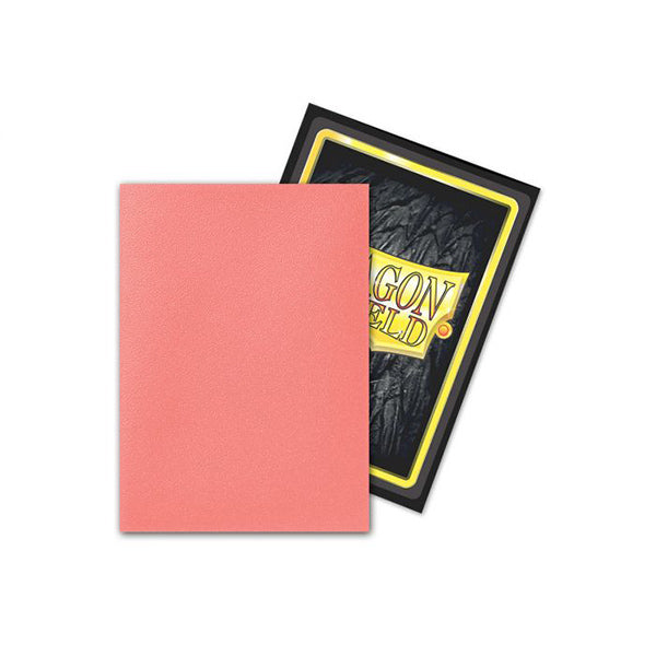 FOX -Dragon Shield Sleeves: Standard Matte Dual - Peach 100CT