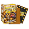 FOX -Dragon Shield Sleeves: Standard Matte - Gold 100CT