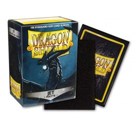 FOX -Dragon Shield Sleeves: Standard Matte - Jet 100CT