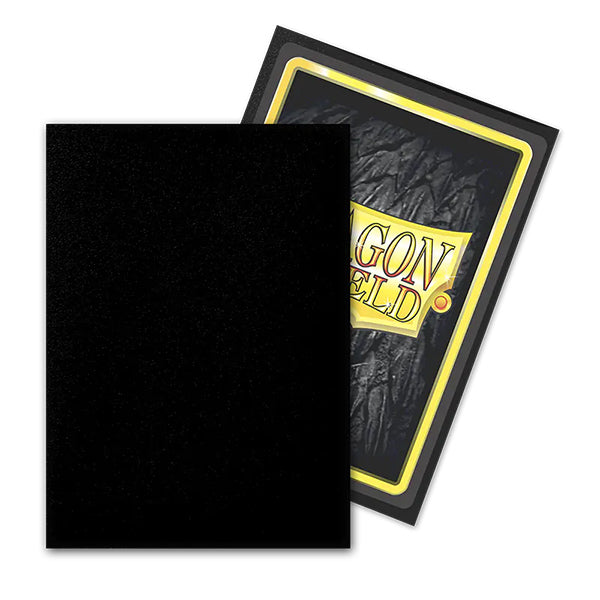 FOX -Dragon Shield Sleeves: Standard Matte Outer Sleeves - Black 100CT