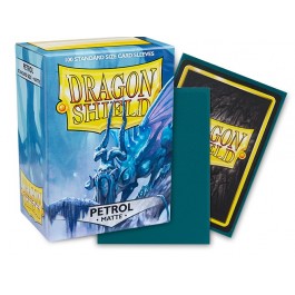 FOX -Dragon Shield Sleeves: Standard Matte - Petrol 100CT