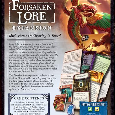 FOX -Eldritch Horror: Forsaken Lore Expansion