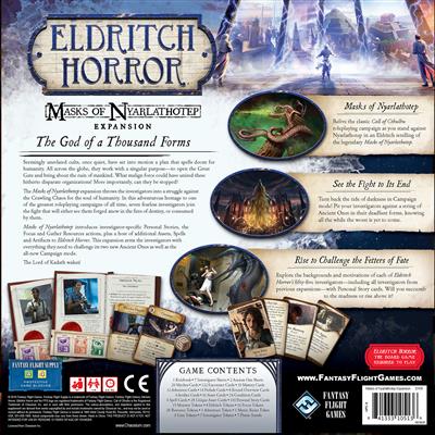 FOX -Eldritch Horror: Masks of Nyarlathotep Expansion