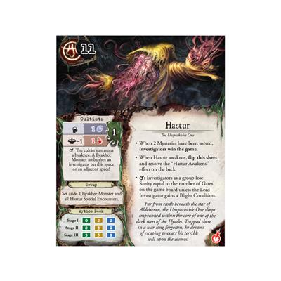 FOX -Eldritch Horror: Signs of Carcosa Expansion