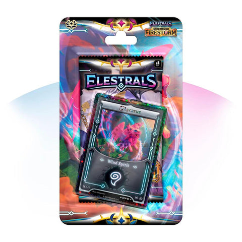 Elestrals - Firestorm Blister Pack with Reverse Stellar Lycarus