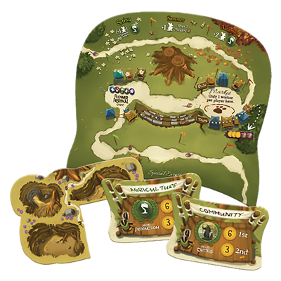 FOX -Everdell: Bellfaire Expansion (Ding & Dent)