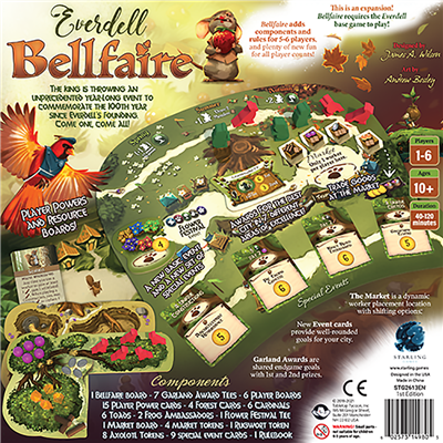 FOX -Everdell: Bellfaire Expansion (Ding & Dent)