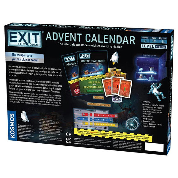 FOX -EXIT: Advent Calendar - The Intergalactic Race