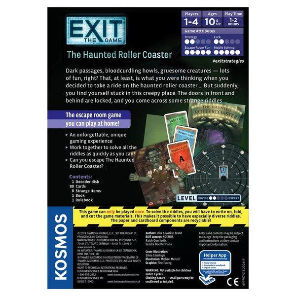 FOX -Exit: The Game – The Haunted Roller Coaster