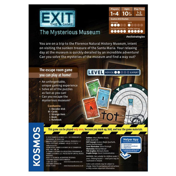 FOX -Exit: The Game – The Mysterious Museum