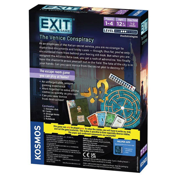 FOX -Exit: The Game – The Venice Conspiracy