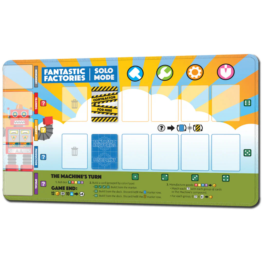 FOX -Fantastic Factories: Playmat