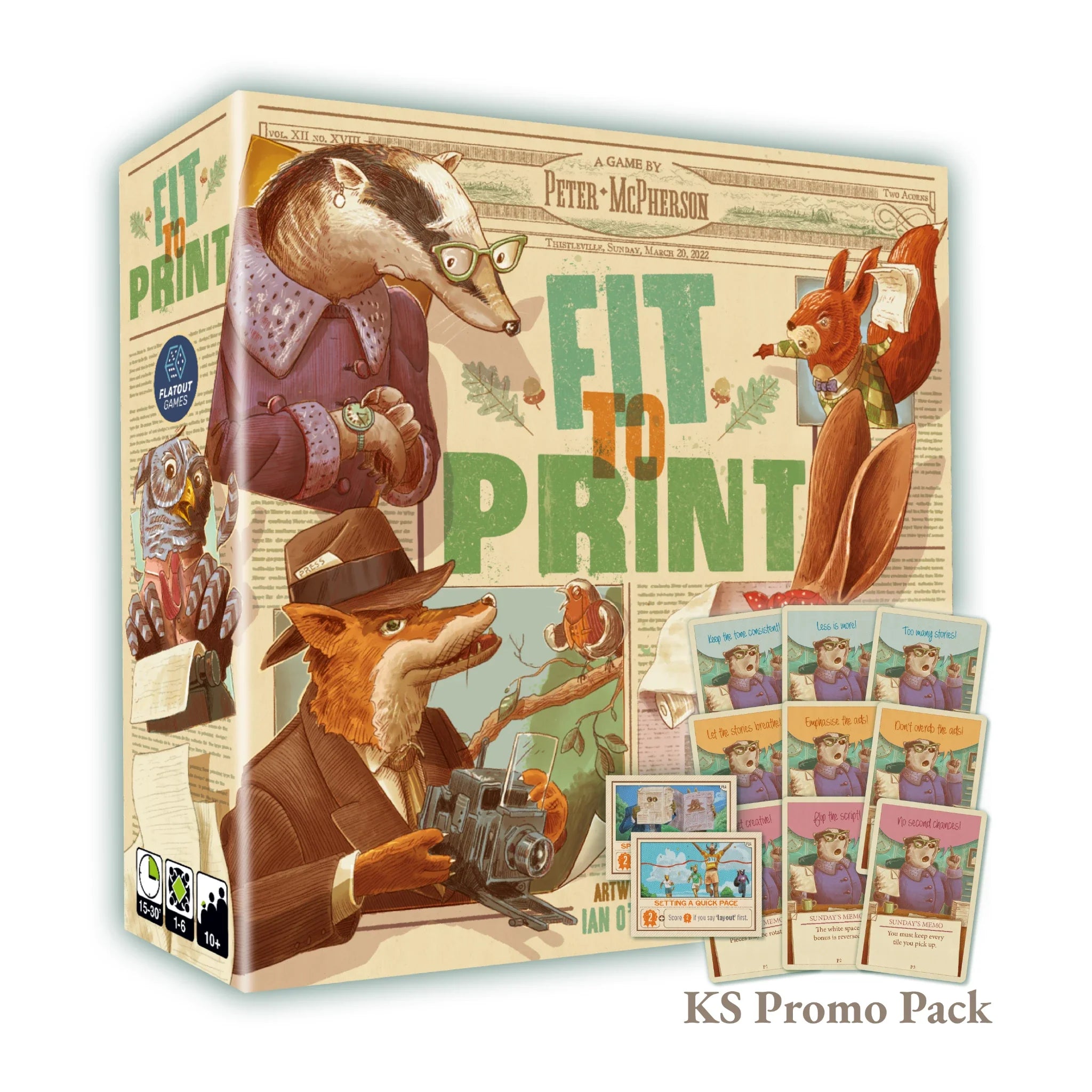 FOX -Fit to Print - Kickstarter Edition