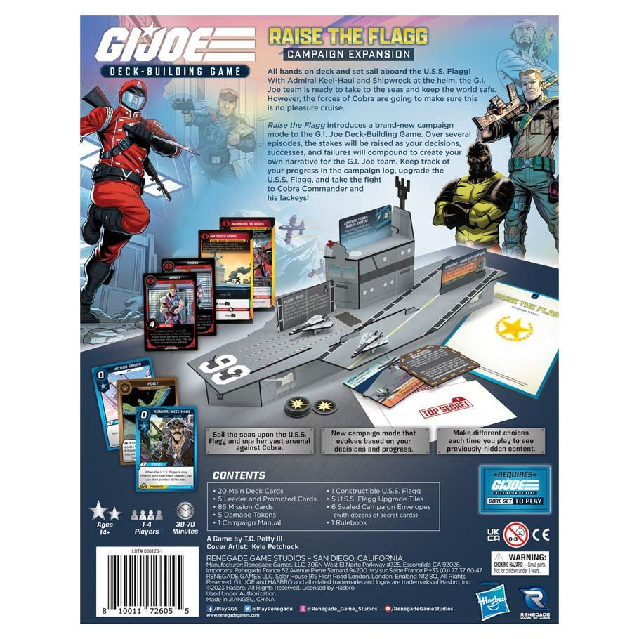 FOX -G.I. JOE Deck-Building Game: Raise the Flagg Campaign Expansion