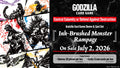 FOX -Godzilla Card Game: Sleeve & Card Set - Ink Brushed Monster Rampage