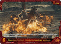 FOX -Godzilla Card Game: Operation Yashiori Conductorless Train Bombers Promo Card